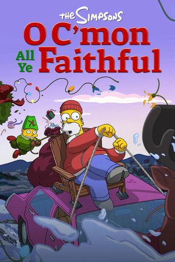 Постер фильма «The Simpsons: O C'mon All Ye Faithful»